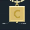 Colgante C20008